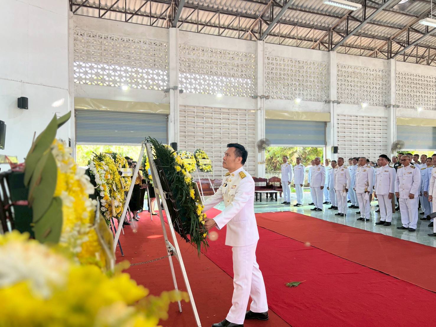 สพอ.โคกศรีสุพรรณ  จ.สกลนคร ร่วมกิจกรรมวันนวมินทรมหาราช ประจำปีพุทธศักราช 2568