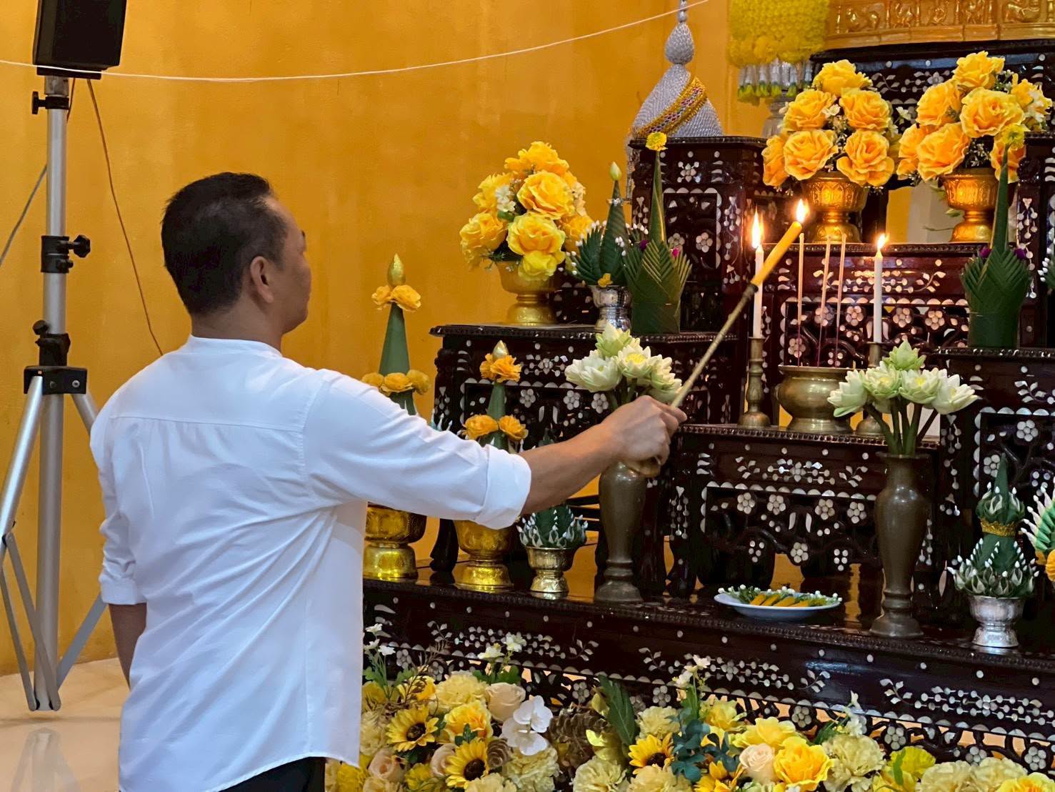 สพอ.โคกศรีสุพรรณ : ร่วมกันจัดกิจกรรมเข้าวัดปฏิบัติธรรม สวดมนต์ ทำวัตรเย็น เจริญจิตภาวนา ในวันธรรมสวนะ (วันพระ)