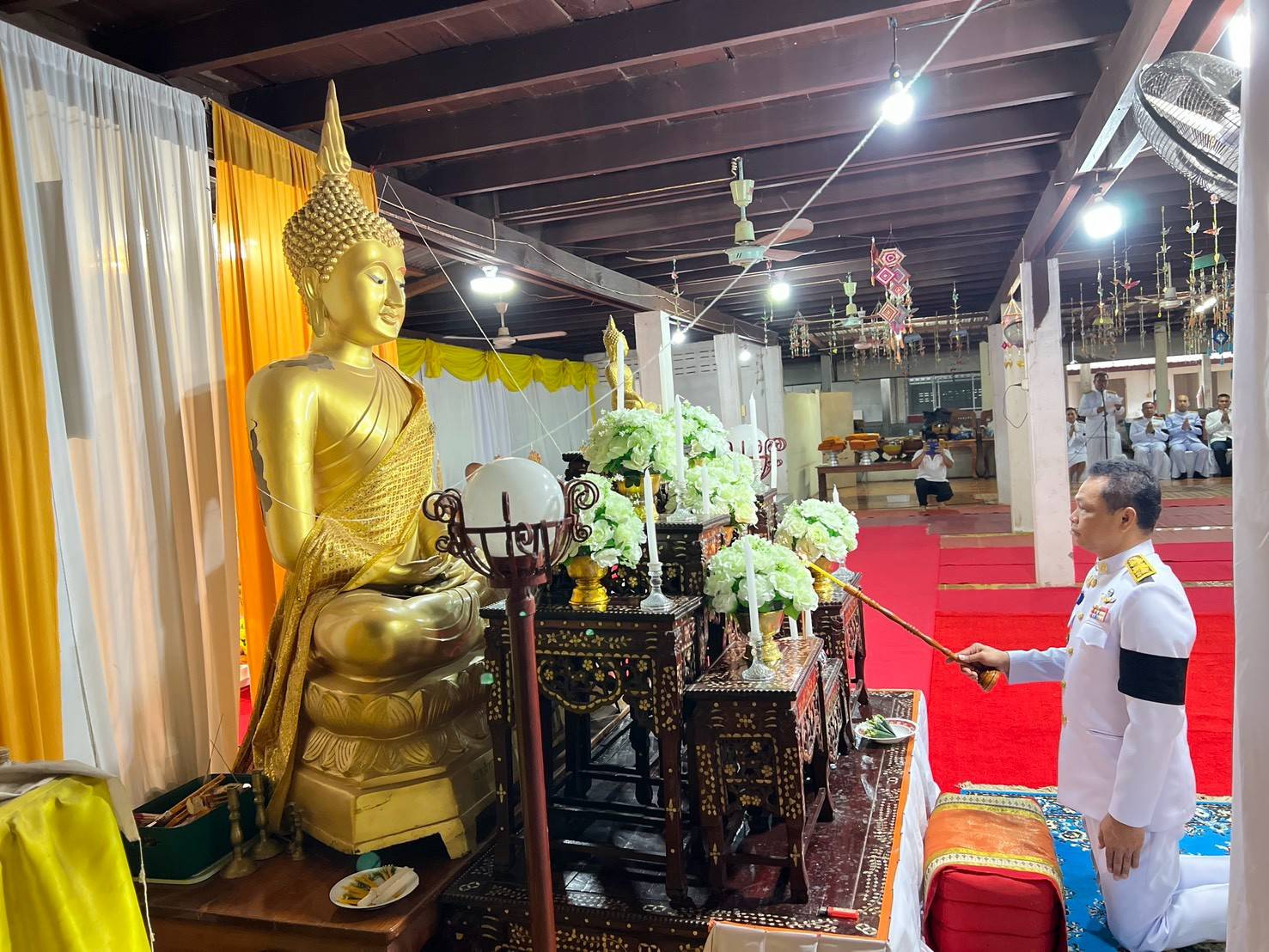     สพอ.โคกศรีสุพรรณ : ร่วมทำบุญตักบาตรถวายพระราชกุศล เนื่องในโอกาสวันเฉลิมพระชนมพรรษา พระบาทสมเด็จพระเจ้าอยู่หัว 