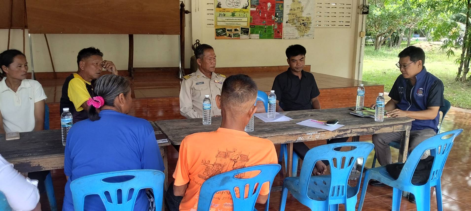 การติดตามการดำเนินงานกองทุนหมู่บ้านและชุมชนเมือง