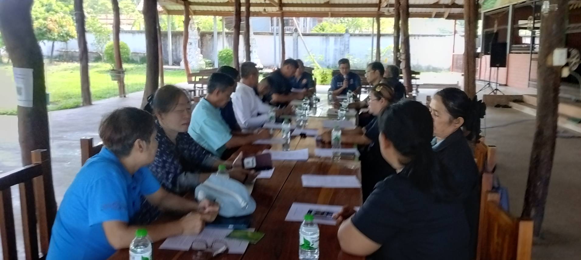 การประชุมสัญจรเชิงปฏิบัติการเครือข่ายกองทุนแม่ของแผ่นดิน ระดับอำเภอ